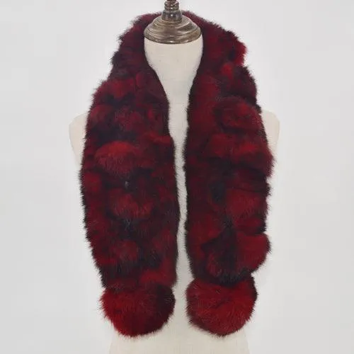 Soft and Luxurious Fur Scarf -Stay Warm in Style with Our Premium Quality Winter Accessories -