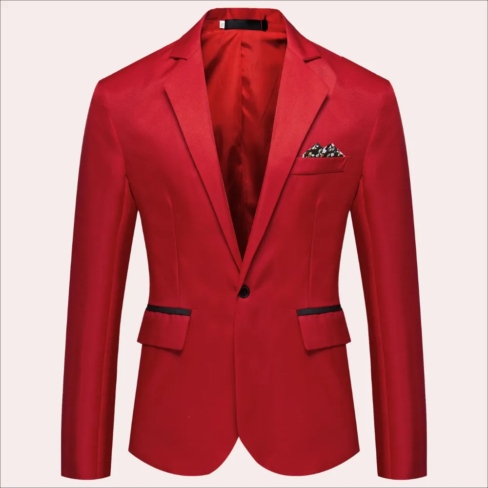 Stilfuld herreblazer
