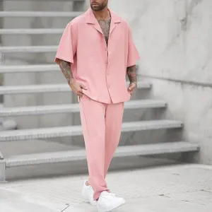 Summer Casual Shirt & Pants Set