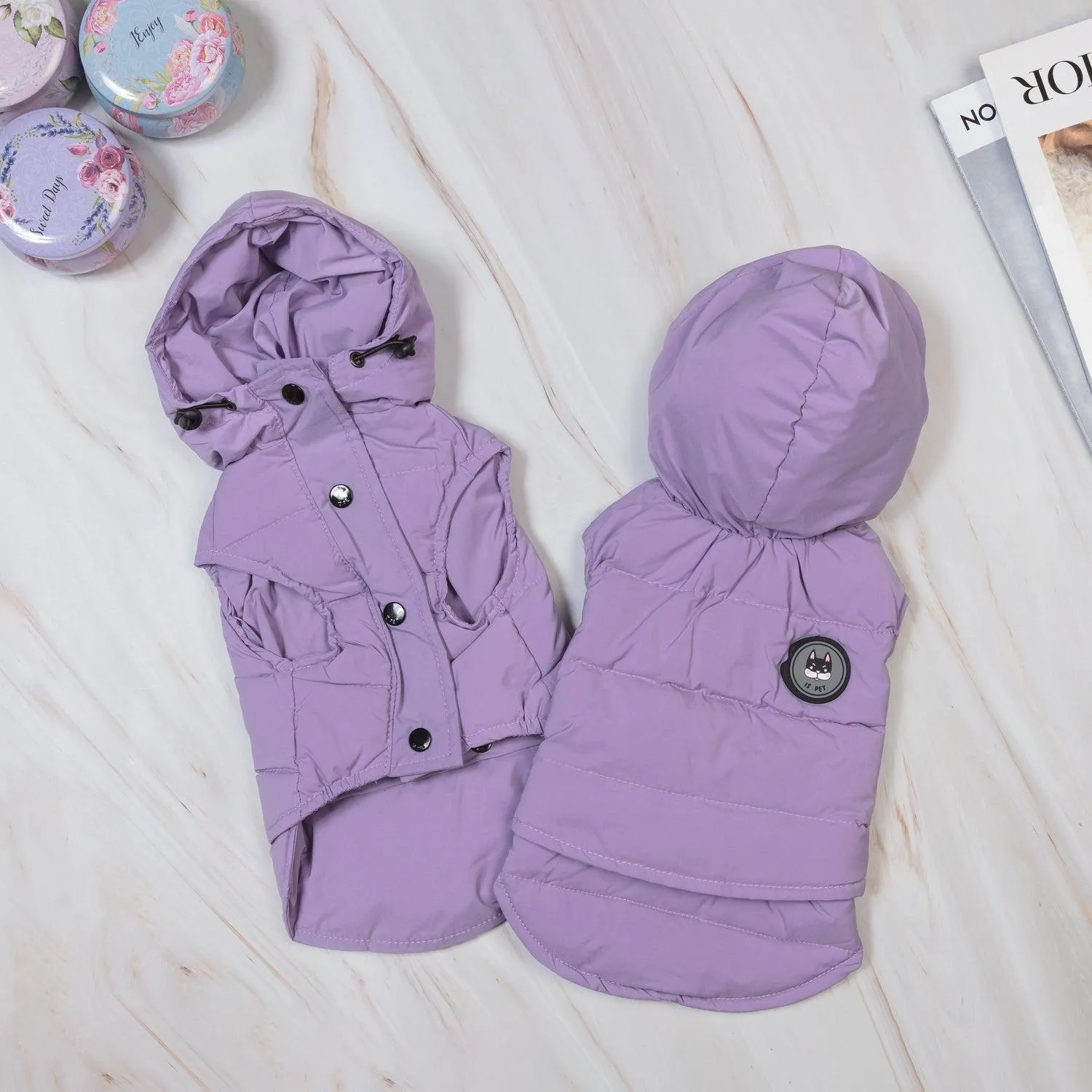 Supreme Puffer Dog Jacket Vest