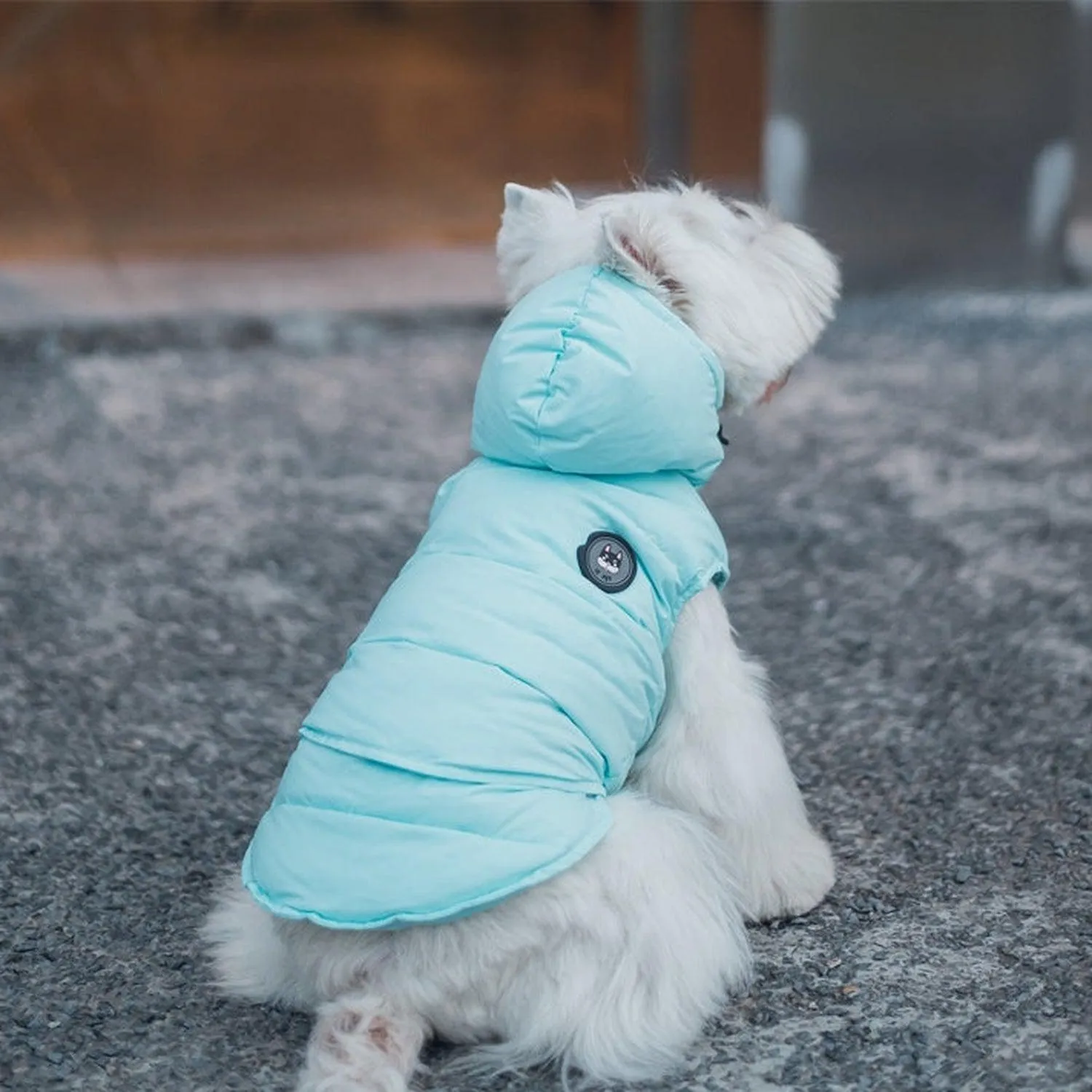 Supreme Puffer Dog Jacket Vest