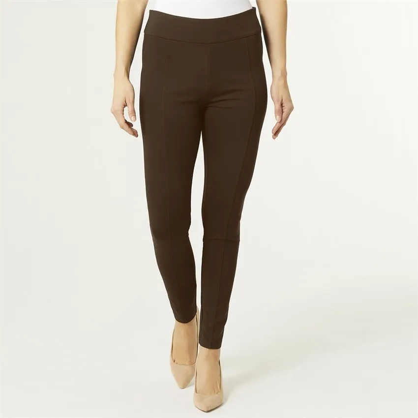 The Perfect Ponte Pant - Brown - Final Sale