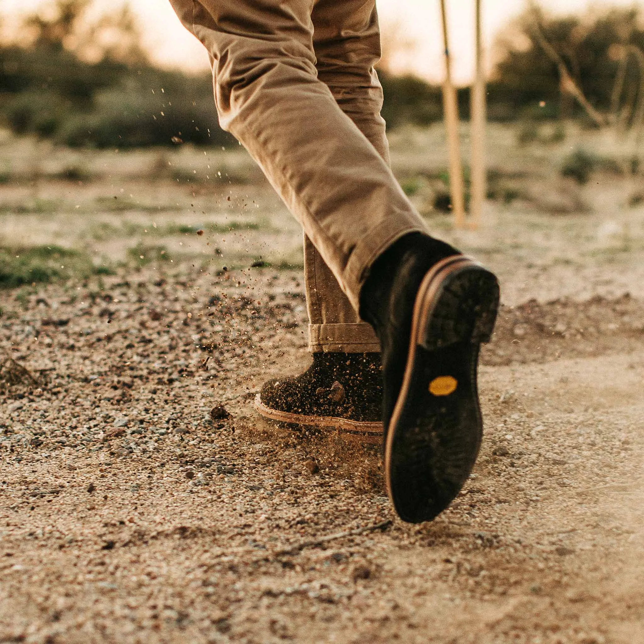 The Ranch Boot in Coal Weatherproof Suede