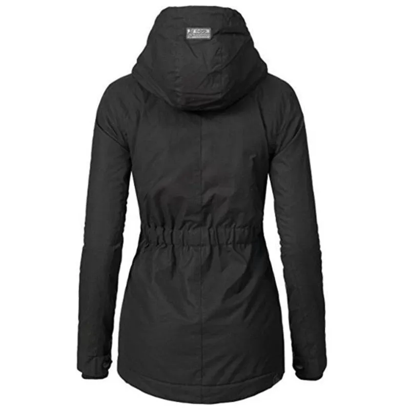 Warm Hooded Coat
