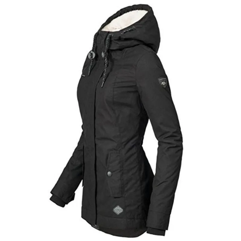 Warm Hooded Coat