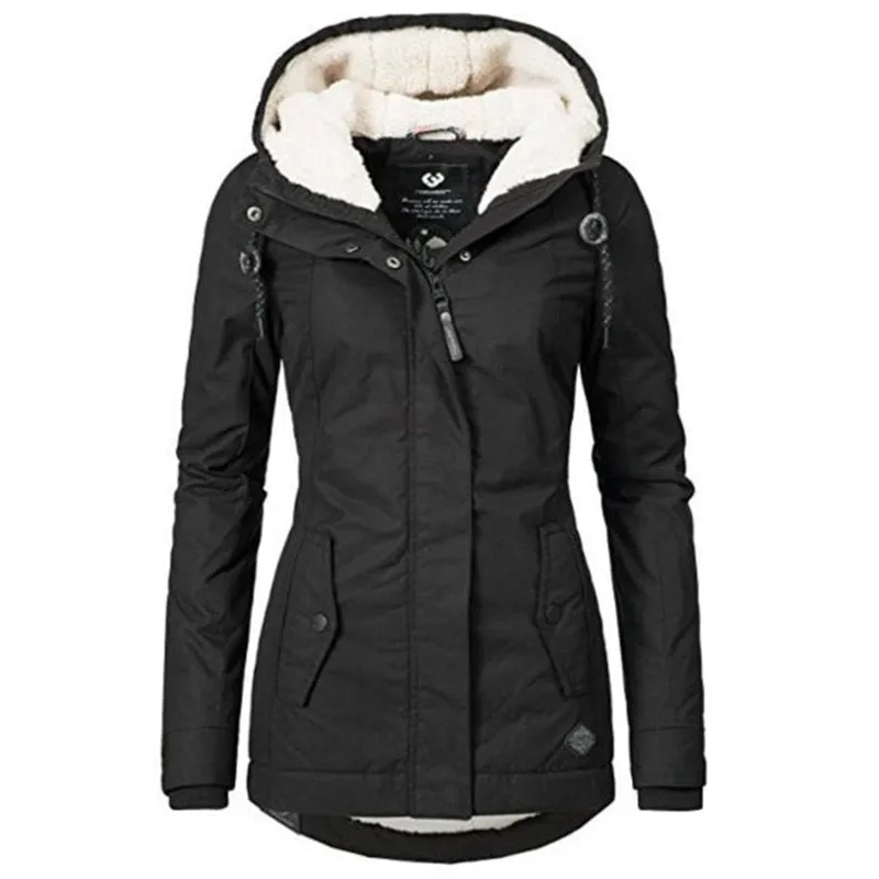 Warm Hooded Coat