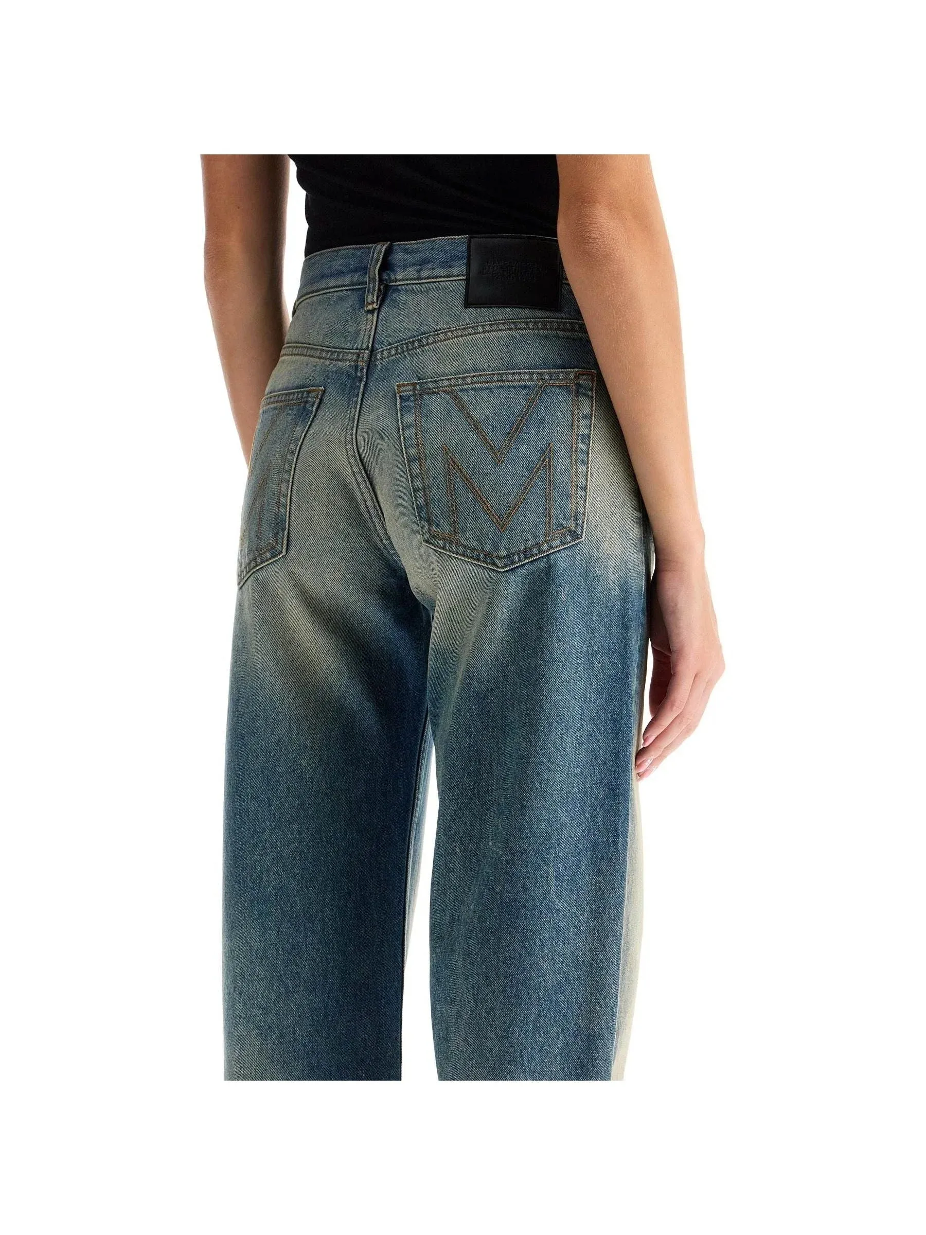 Washed Denim Slim Fit Jeans