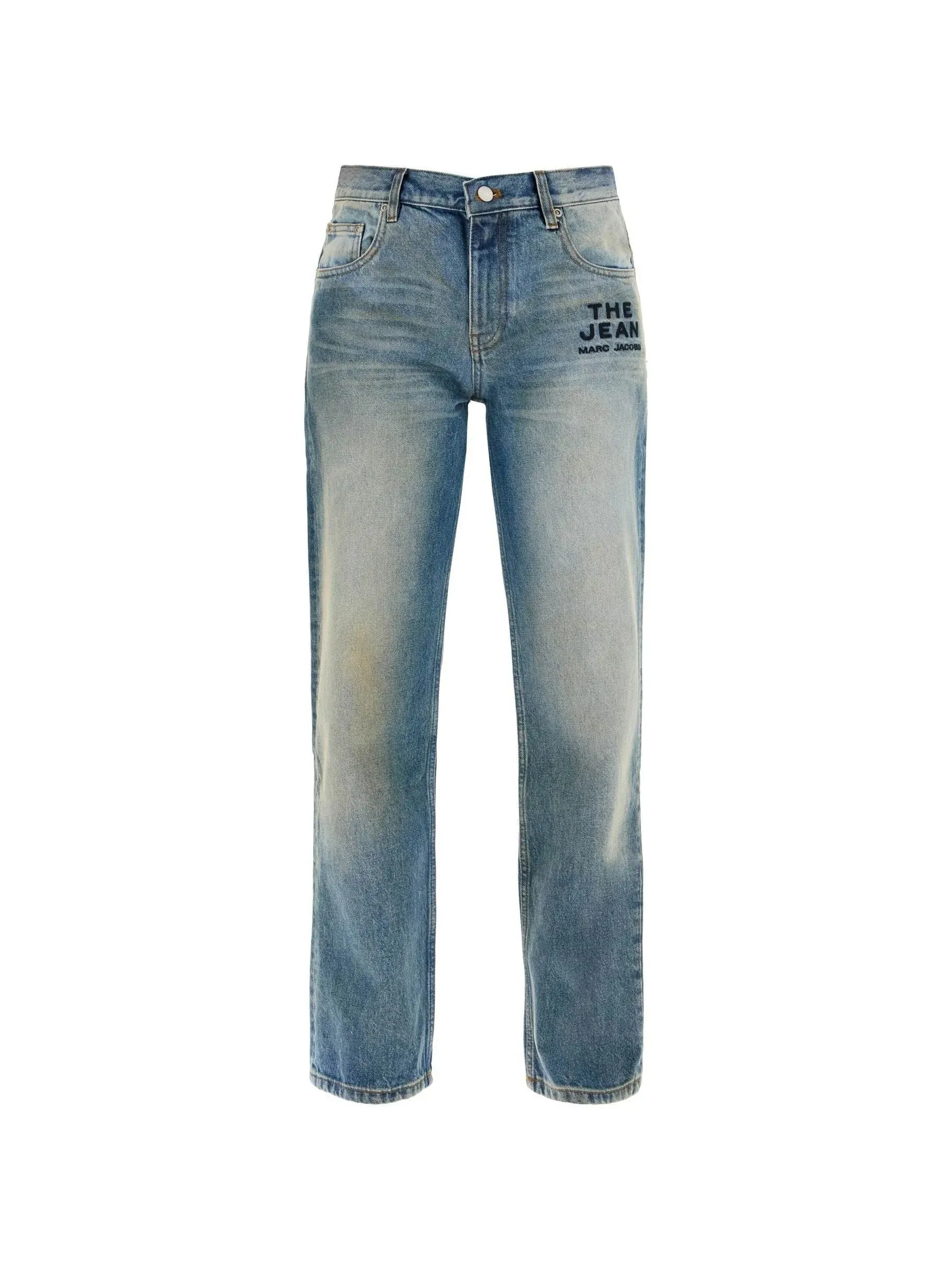 Washed Denim Slim Fit Jeans