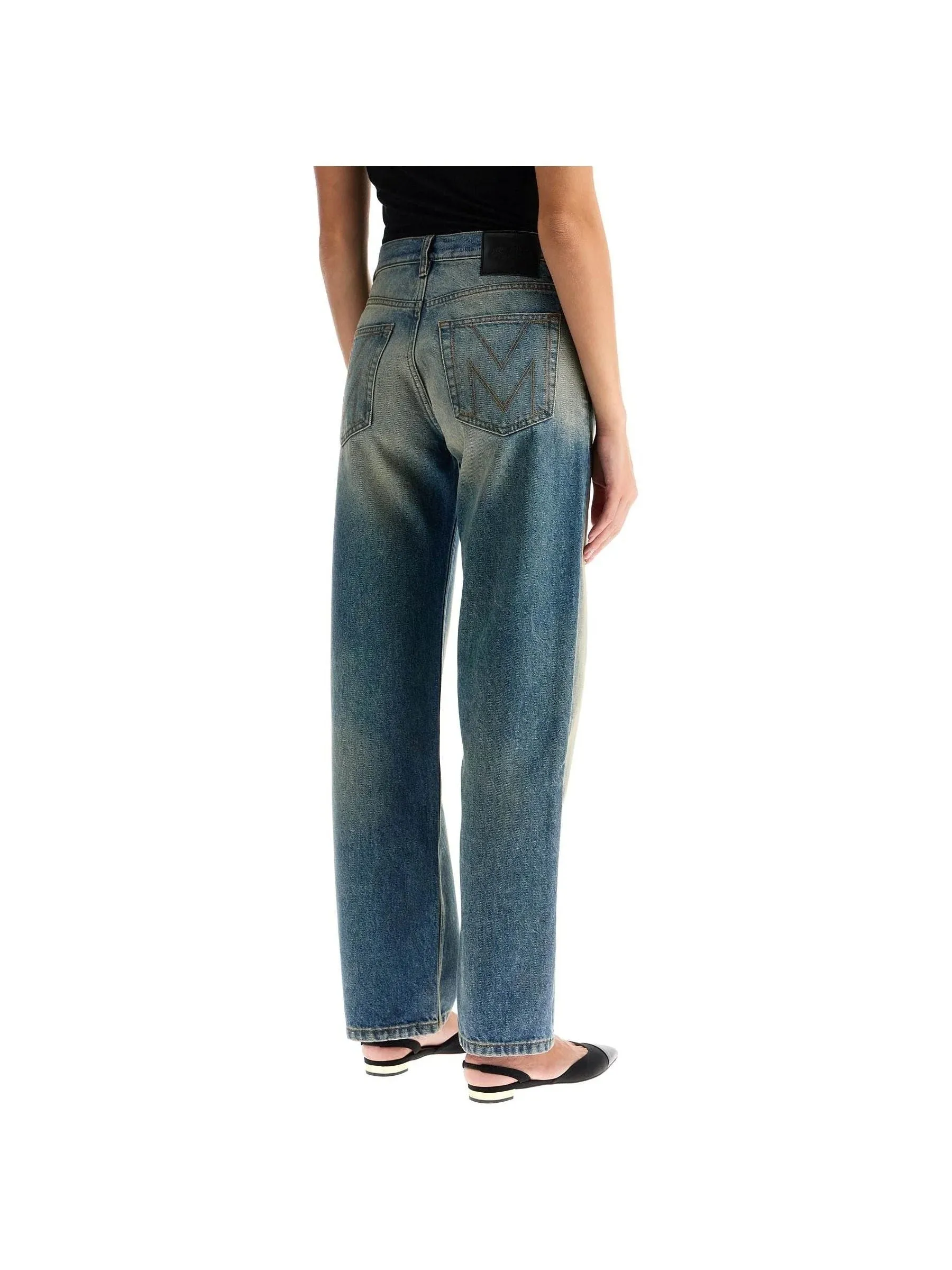 Washed Denim Slim Fit Jeans