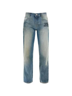 Washed Denim Slim Fit Jeans