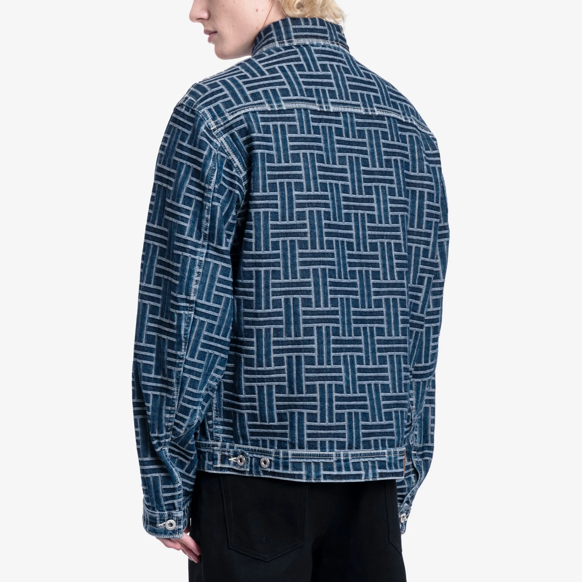 Weave Trucker Denim Jacket