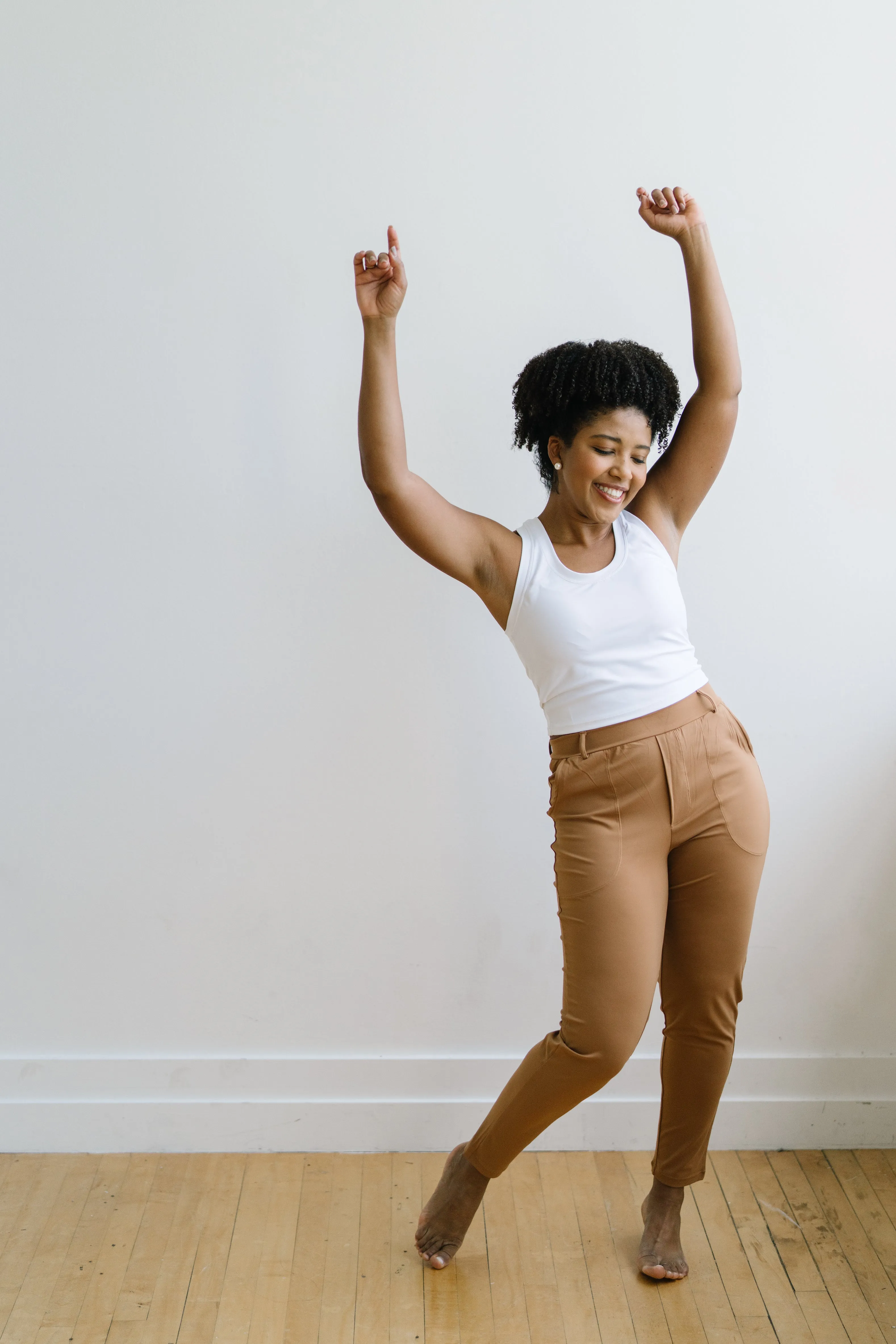 Work Hard Play Hard Trousers - Dark Khaki | MT LUXE